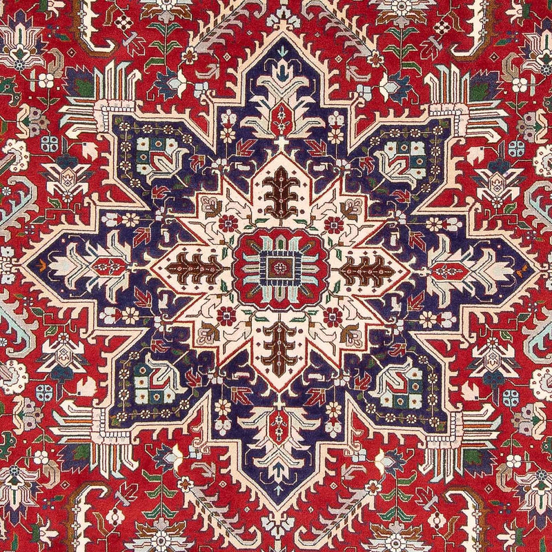 Persisk tæppe - Tabriz - Royal - 297 x 204 cm - mørkerød