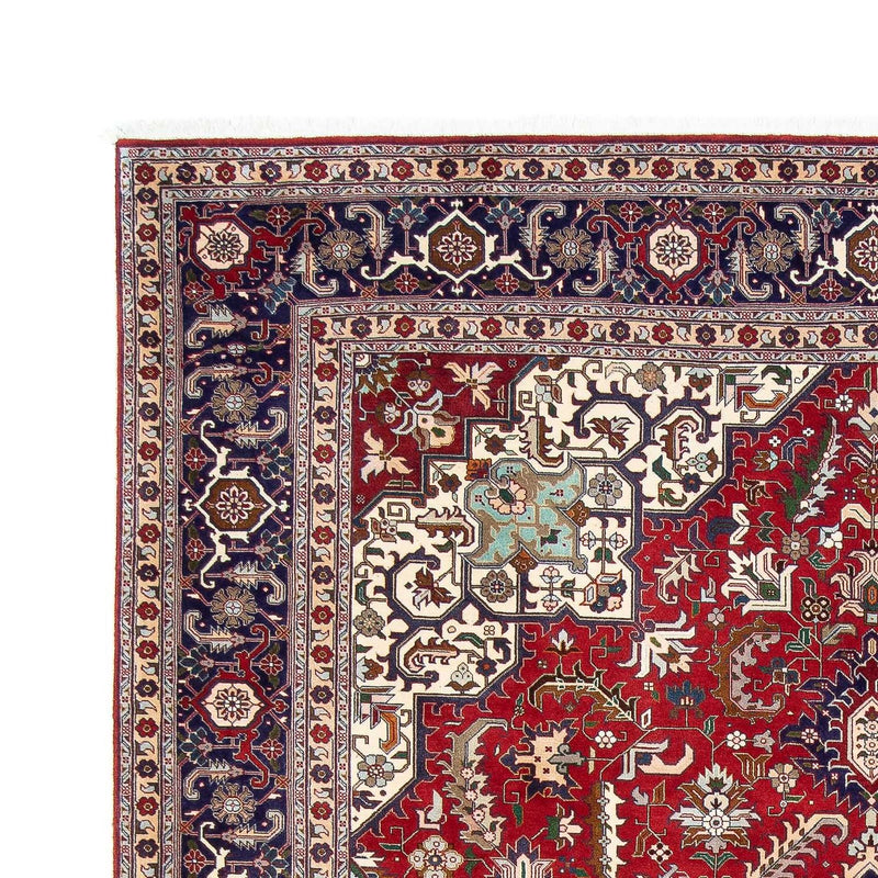 Persisk tæppe - Tabriz - Royal - 297 x 204 cm - mørkerød