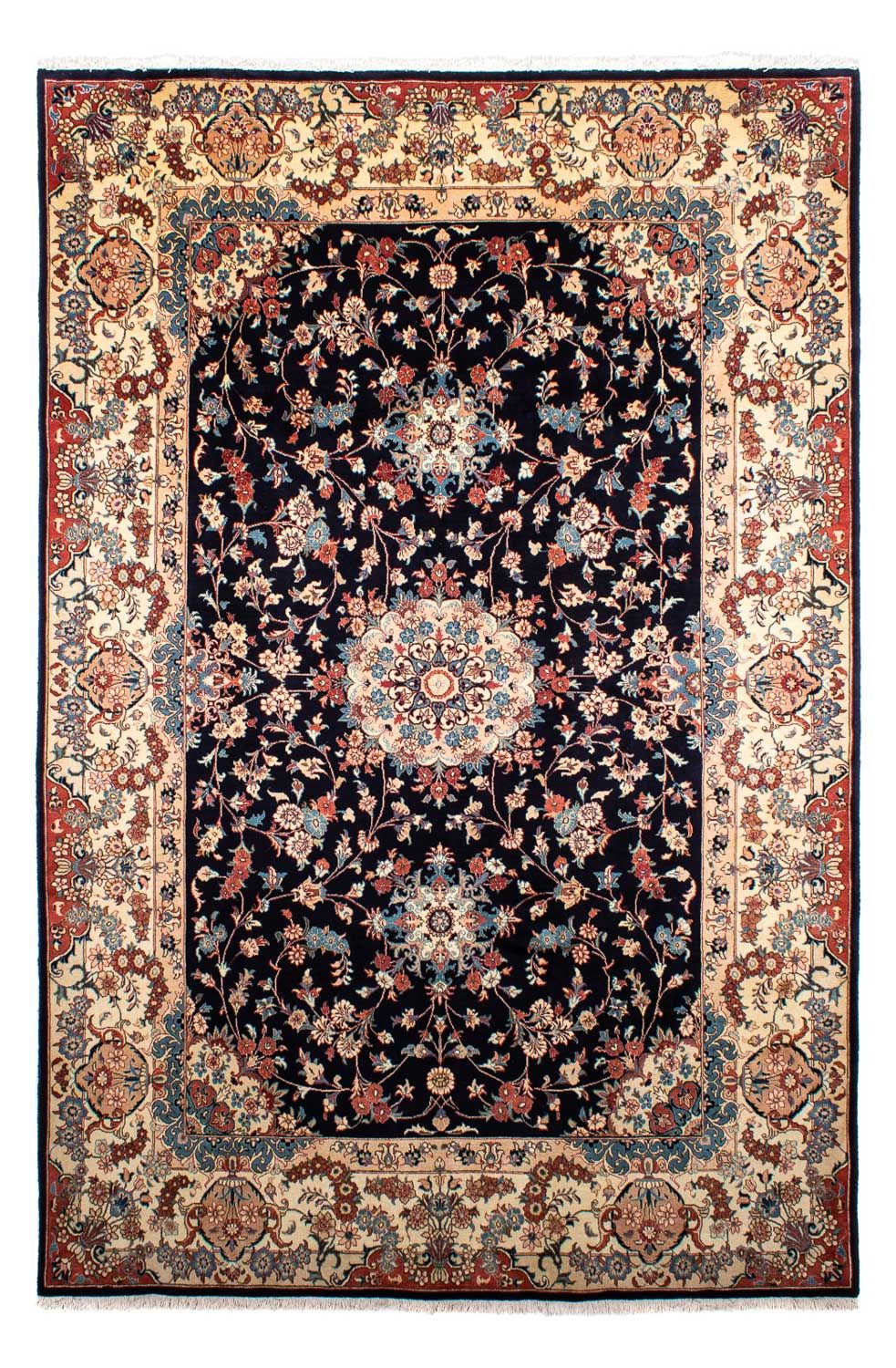 Persisk tæppe - Classic - 298 x 196 cm - mørkeblå