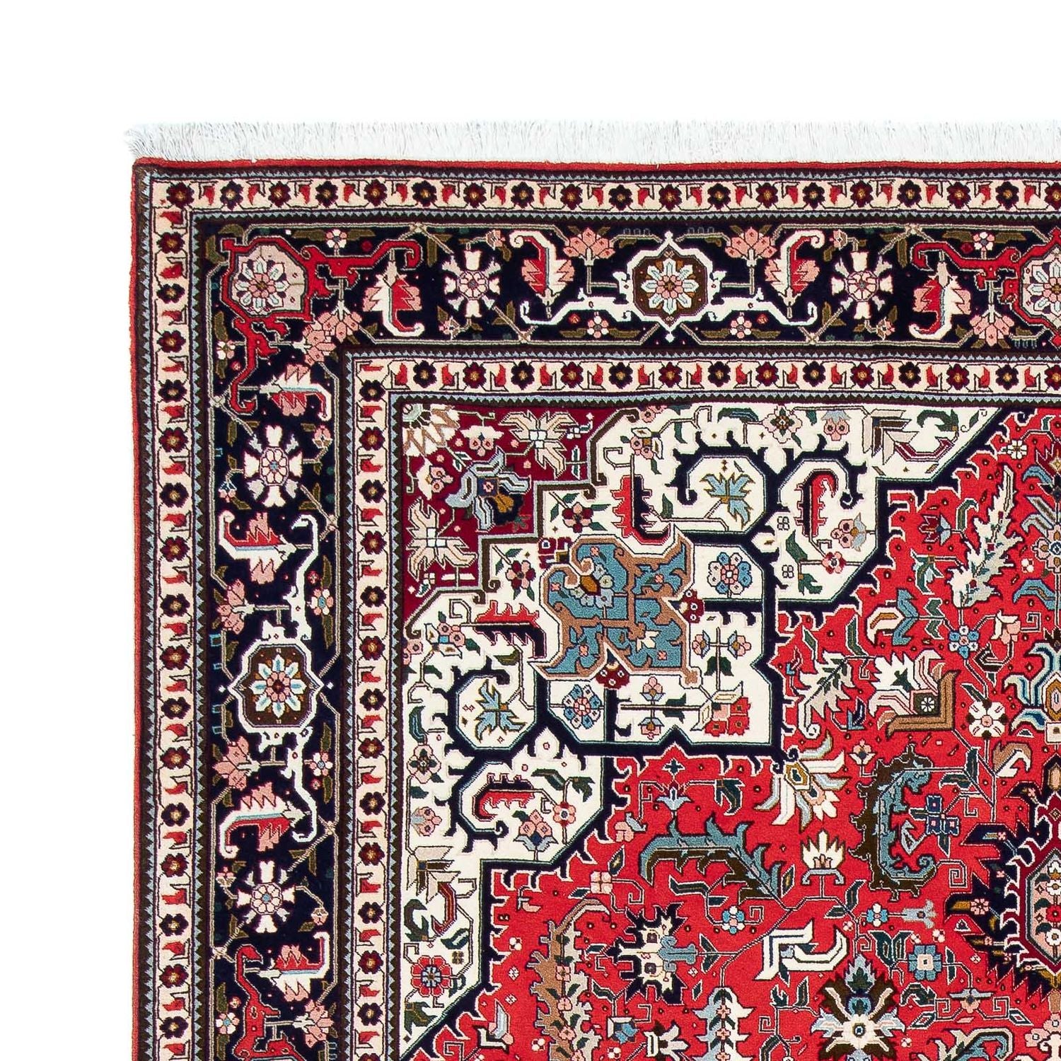 Persisk tæppe - Tabriz - Royal - 315 x 205 cm - rød