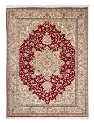 Persisk tæppe - Tabriz - Royal - 203 x 150 cm - rød