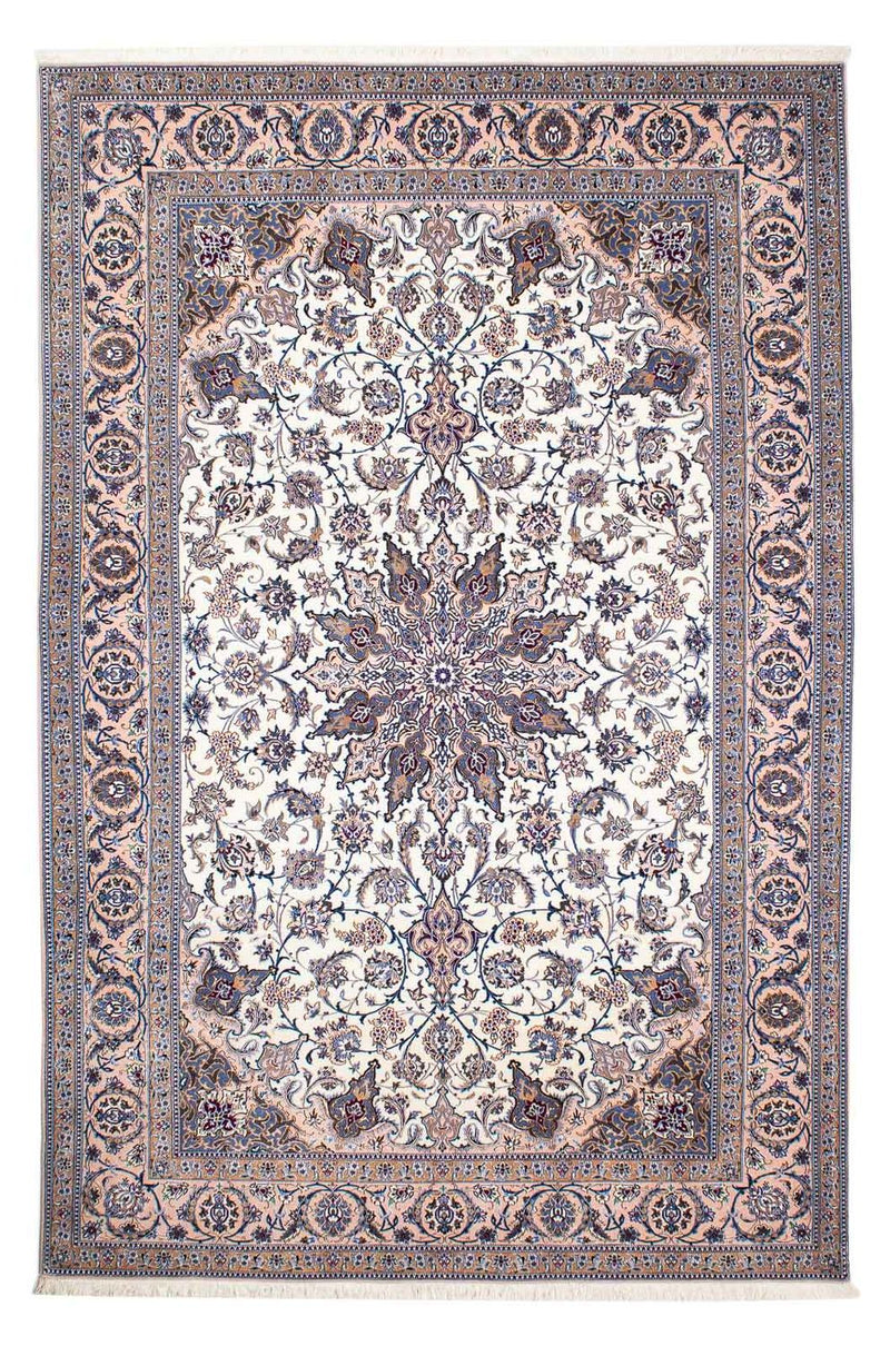 Persisk tæppe - Nain - Premium - 256 x 168 cm - beige