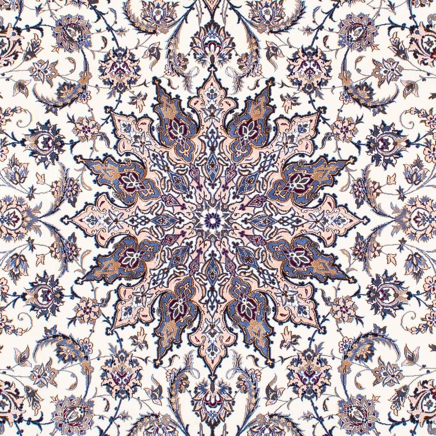 Persisk tæppe - Nain - Premium - 256 x 168 cm - beige