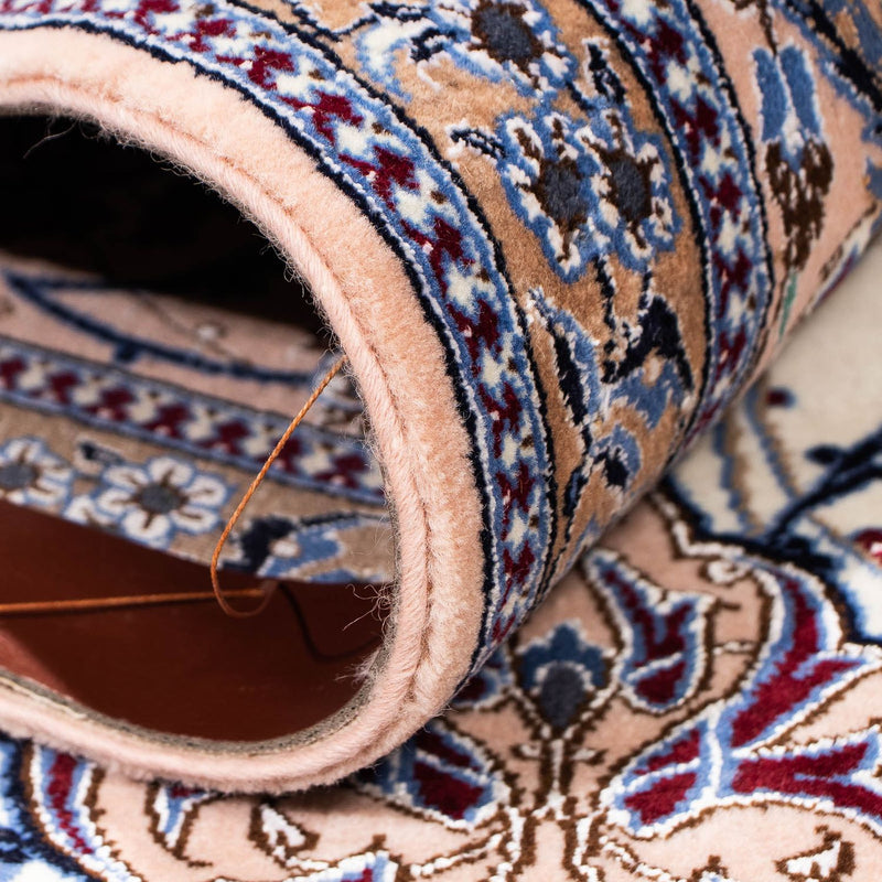 Persisk tæppe - Nain - Premium - 256 x 168 cm - beige