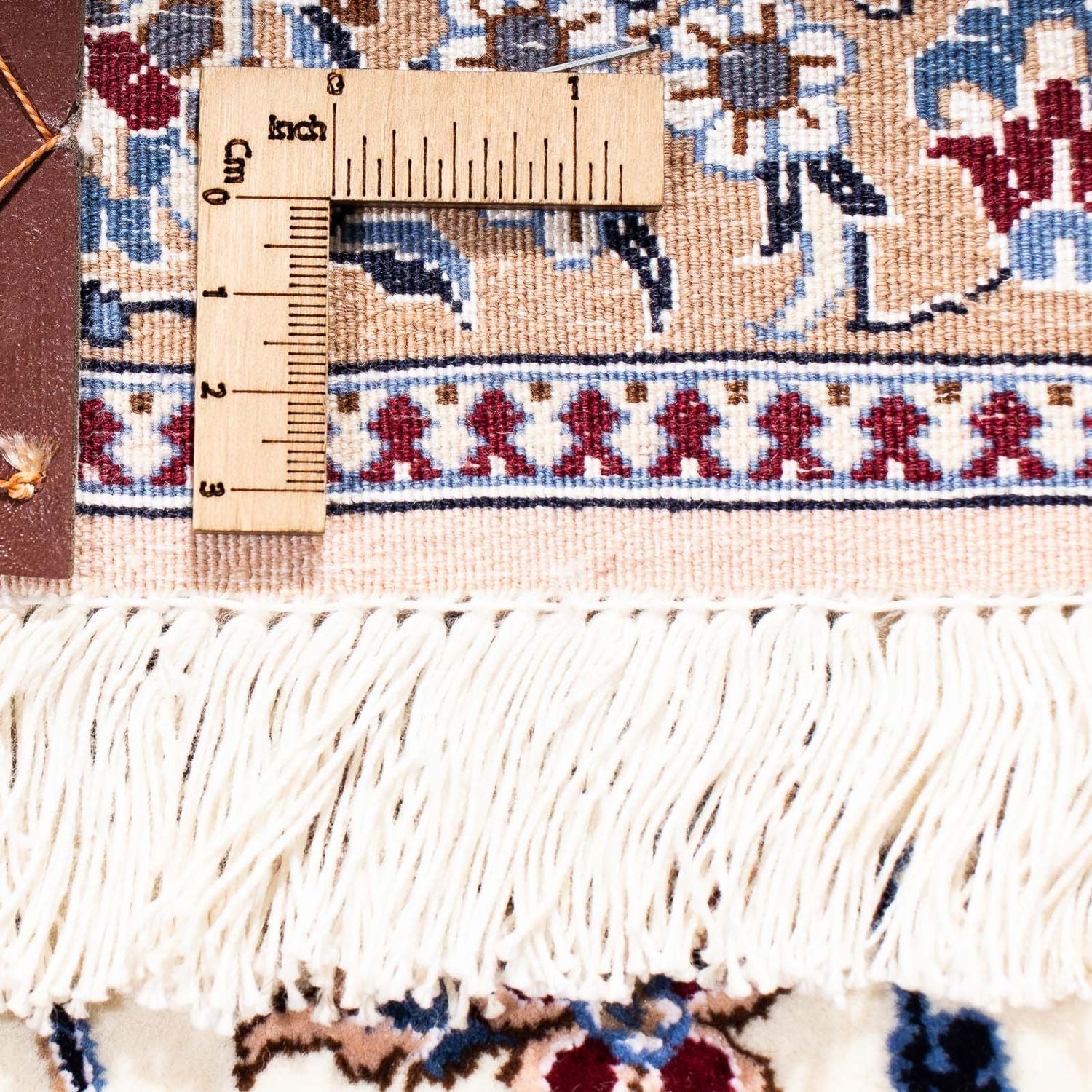 Persisk tæppe - Nain - Premium - 256 x 168 cm - beige