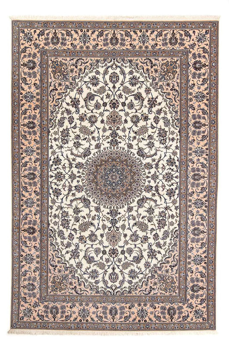 Persisk tæppe - Nain - Premium - 306 x 201 cm - beige