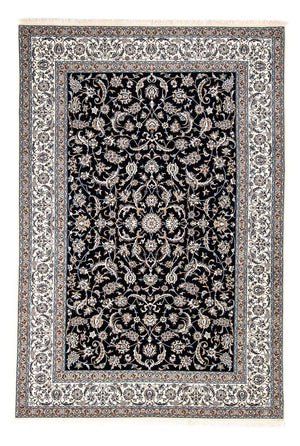 Persisk tæppe - Nain - Premium - 297 x 206 cm - mørkeblå