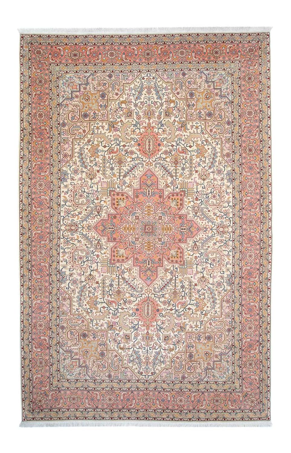 Persisk tæppe - Tabriz - Royal - 323 x 200 cm - beige