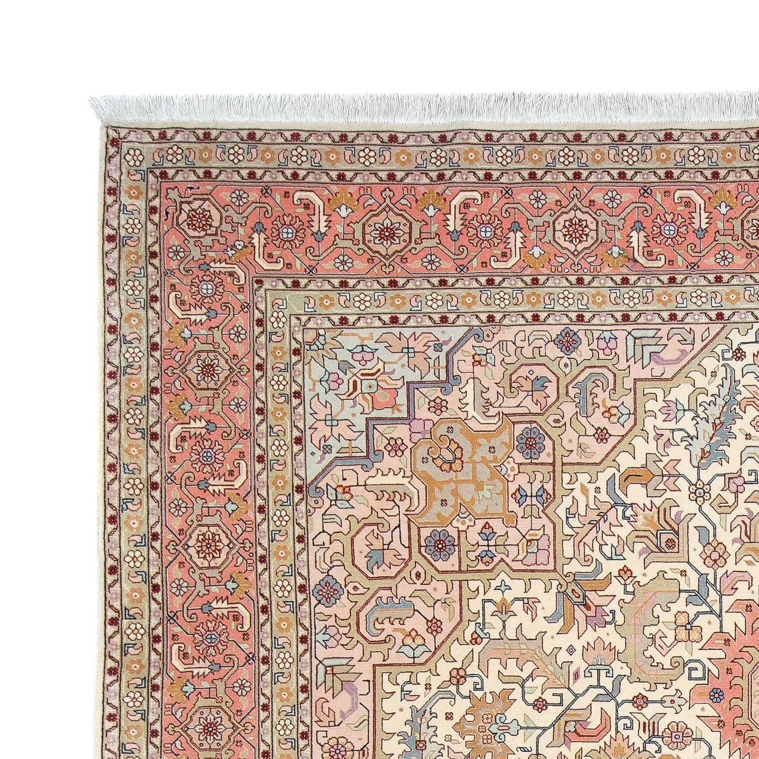 Persisk tæppe - Tabriz - Royal - 323 x 200 cm - beige