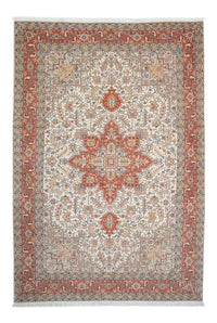 Persisk tæppe - Tabriz - Royal - 306 x 200 cm - beige