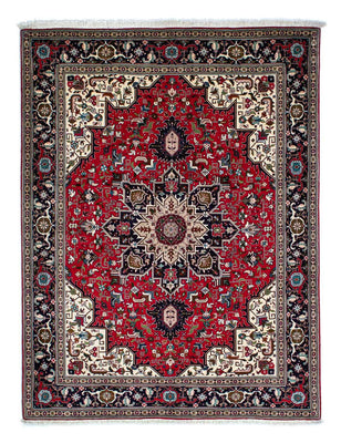 Persisk tæppe - Tabriz - Royal - 206 x 151 cm - rød