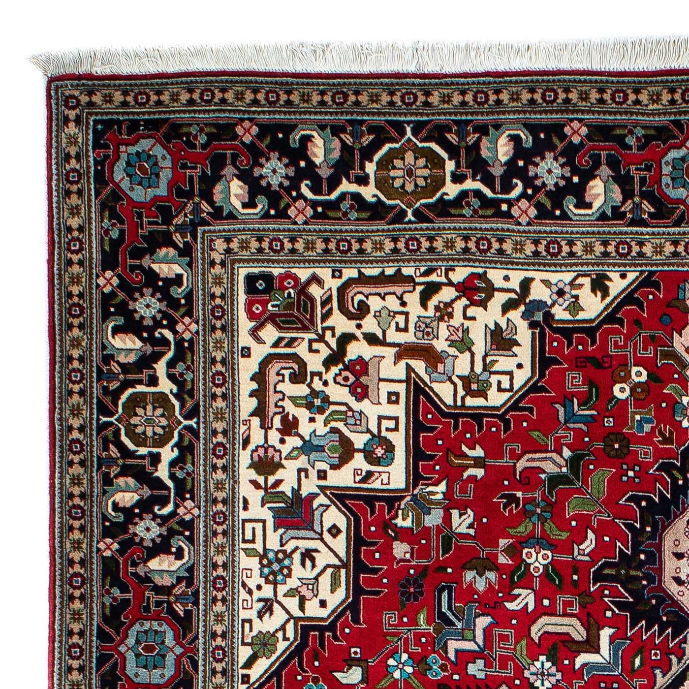 Tabriz - 50 Raj Tæppe 206x151cm - Persisk tæppe