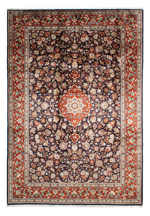 Persisk tæppe - Classic - 297 x 210 cm - mørkeblå