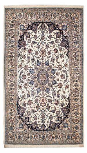 Persisk tæppe - Nain - Premium - 247 x 148 cm - beige