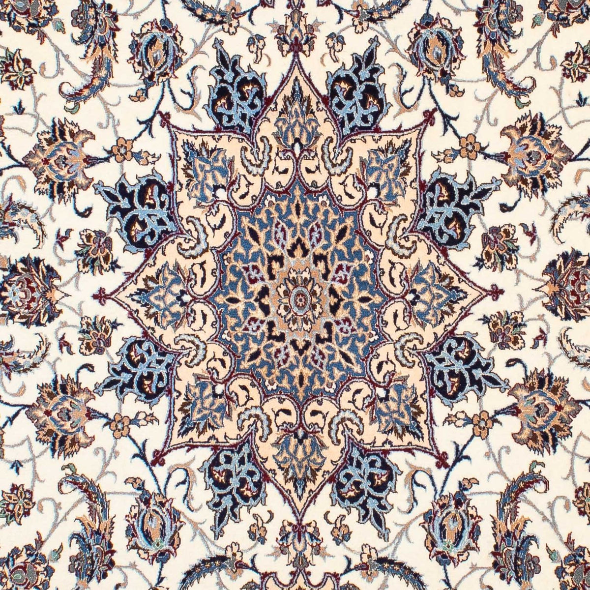 Persisk tæppe - Nain - Premium - 247 x 148 cm - beige