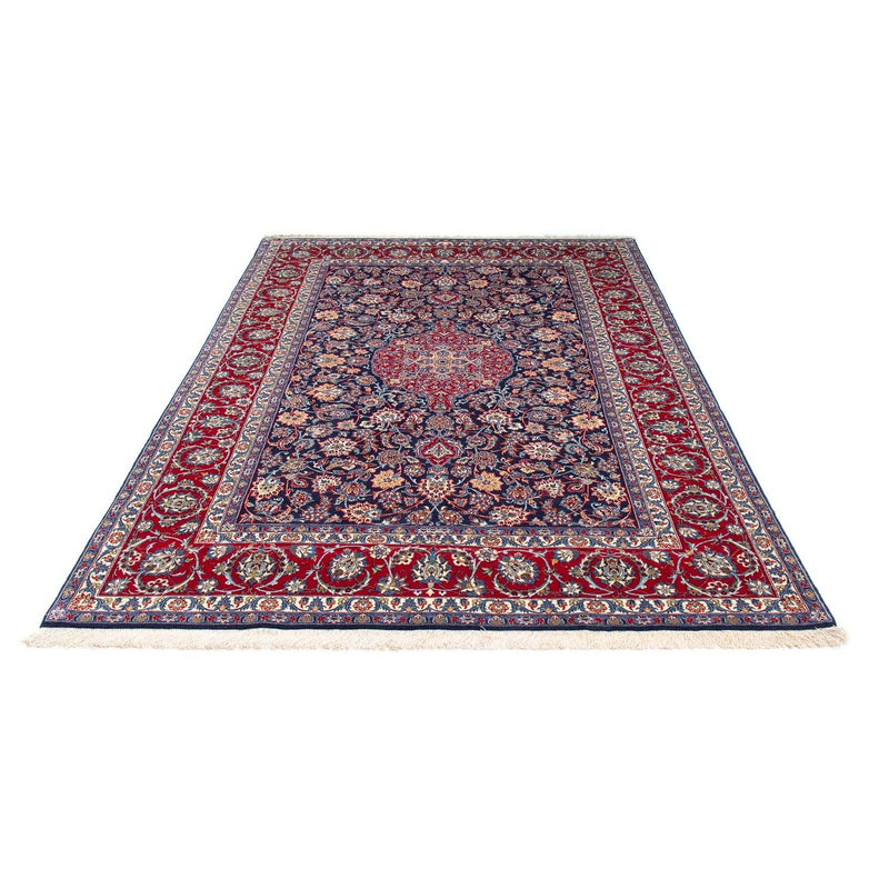 Persisk tæppe - Isfahan - Premium - 238 x 171 cm - mørkeblå