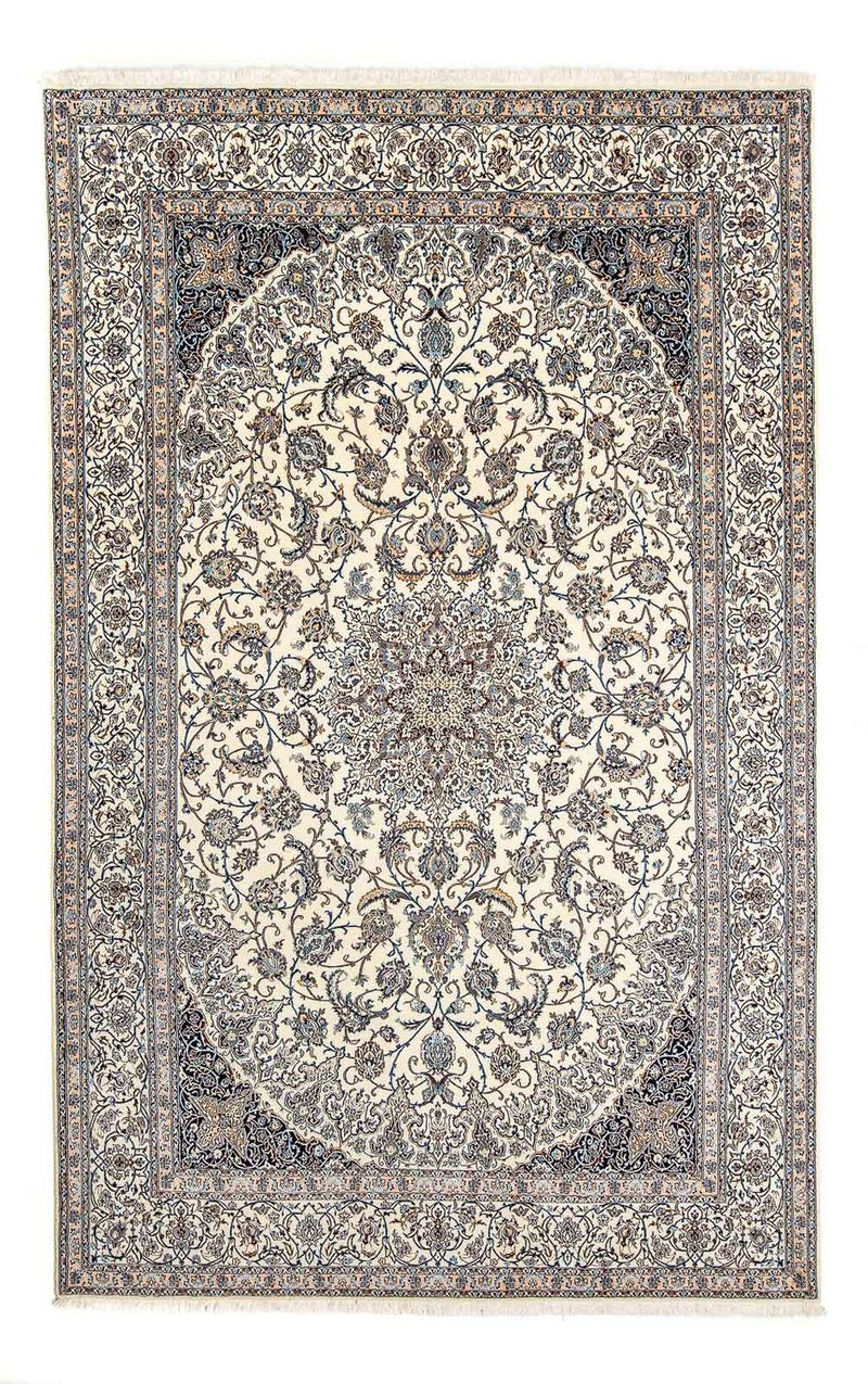 Persisk tæppe - Nain - Premium - 307 x 197 cm - beige