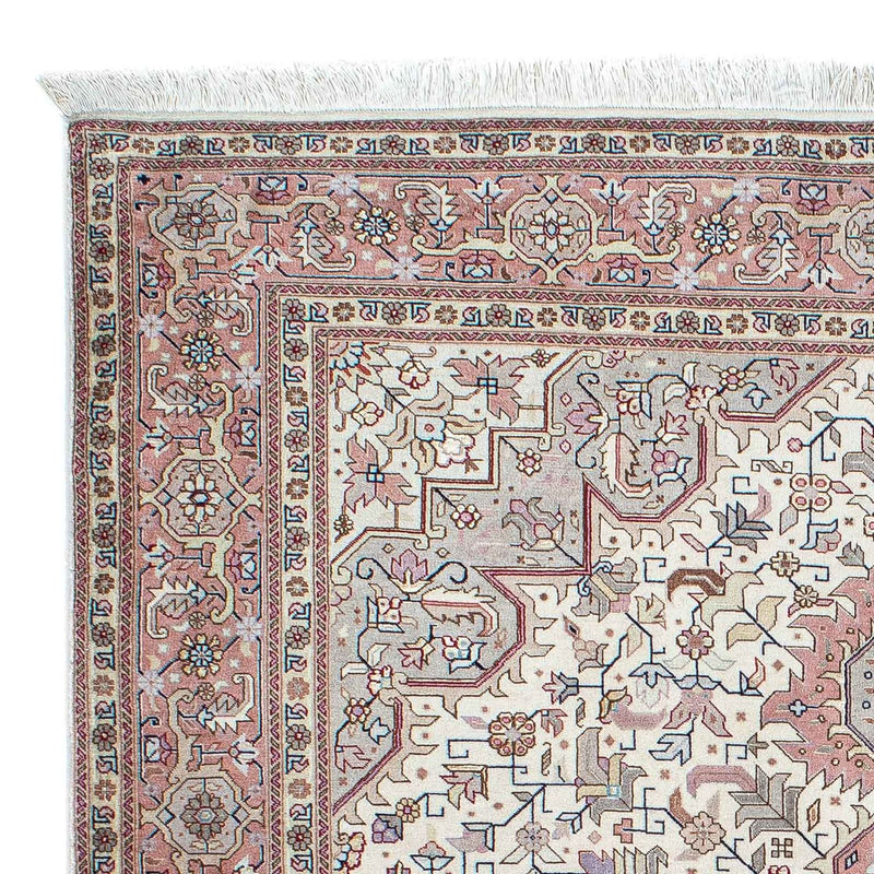 Persisk tæppe - Tabriz - Royal - 204 x 152 cm - beige