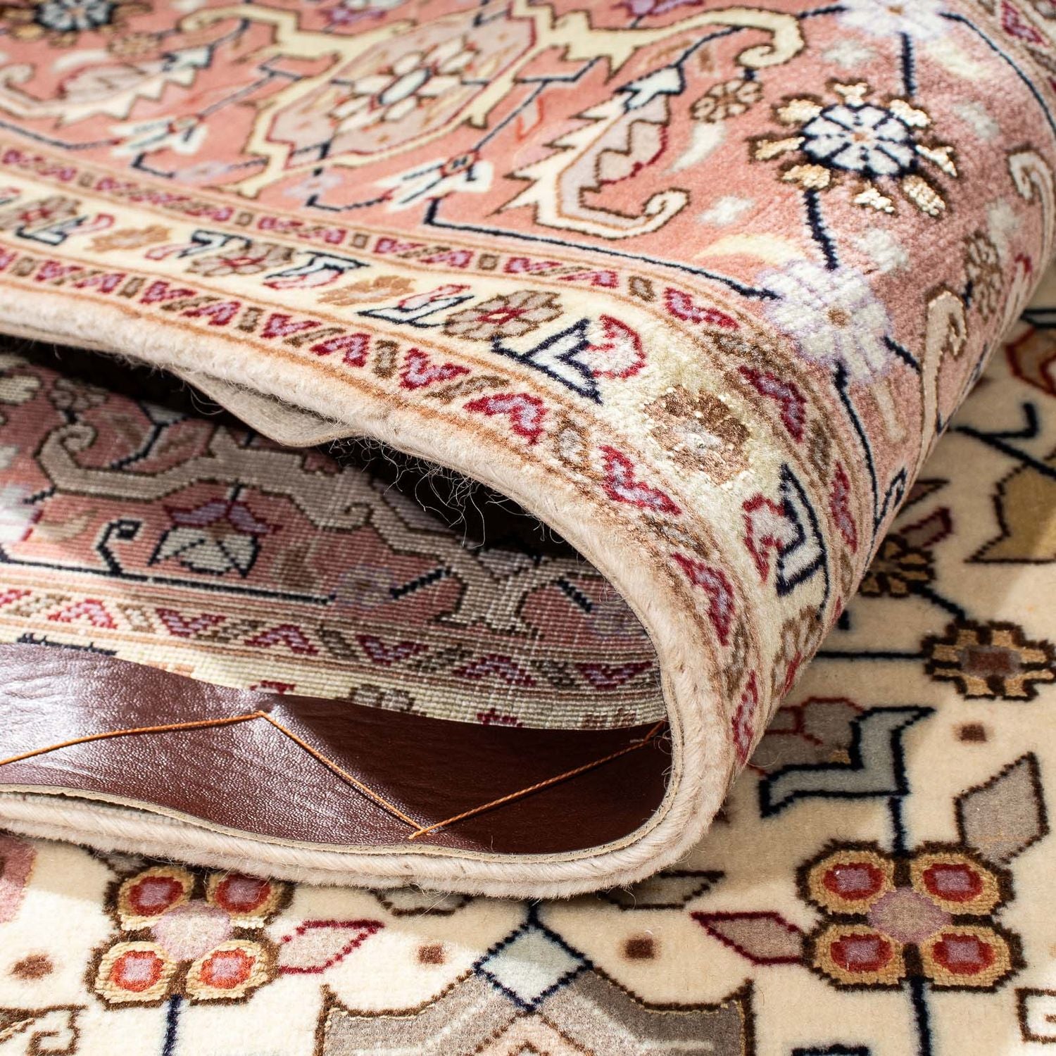 Persisk tæppe - Tabriz - Royal - 204 x 152 cm - beige