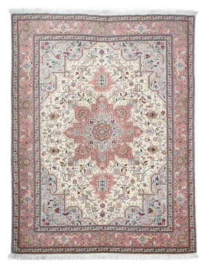 Persisk tæppe - Tabriz - Royal - 200 x 149 cm - beige