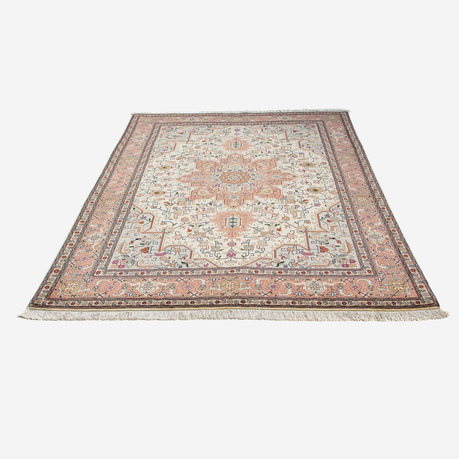 Persisk tæppe - Tabriz - Royal - 200 x 149 cm - beige
