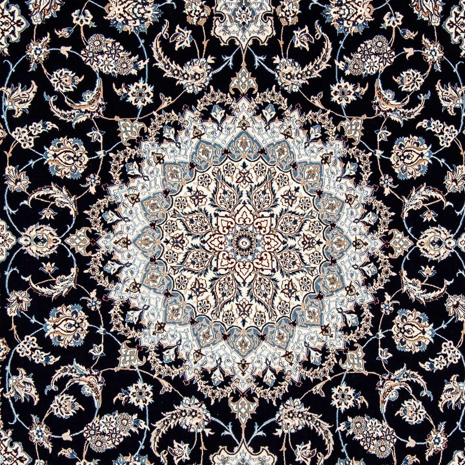 Persisk tæppe - Nain - Premium - 318 x 215 cm - beige