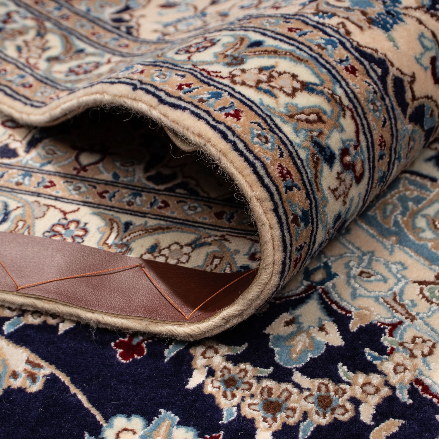 Persisk tæppe - Nain - Premium - 318 x 215 cm - beige