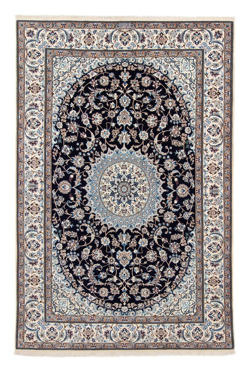 Persisk tæppe - Nain - Royal - 302 x 200 cm - sort