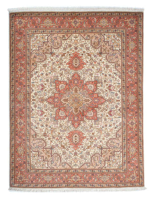 Persisk tæppe - Tabriz - Royal - 205 x 152 cm - beige