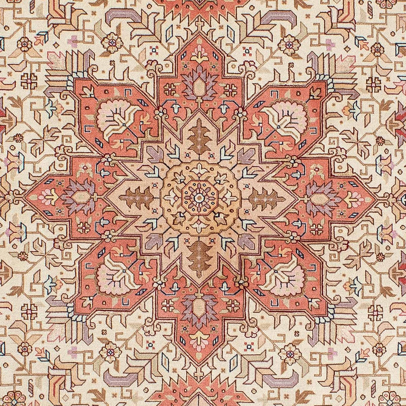 Persisk tæppe - Tabriz - Royal - 205 x 152 cm - beige