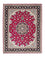 Persisk tæppe - Tabriz - Royal - 200 x 155 cm - mørkerød