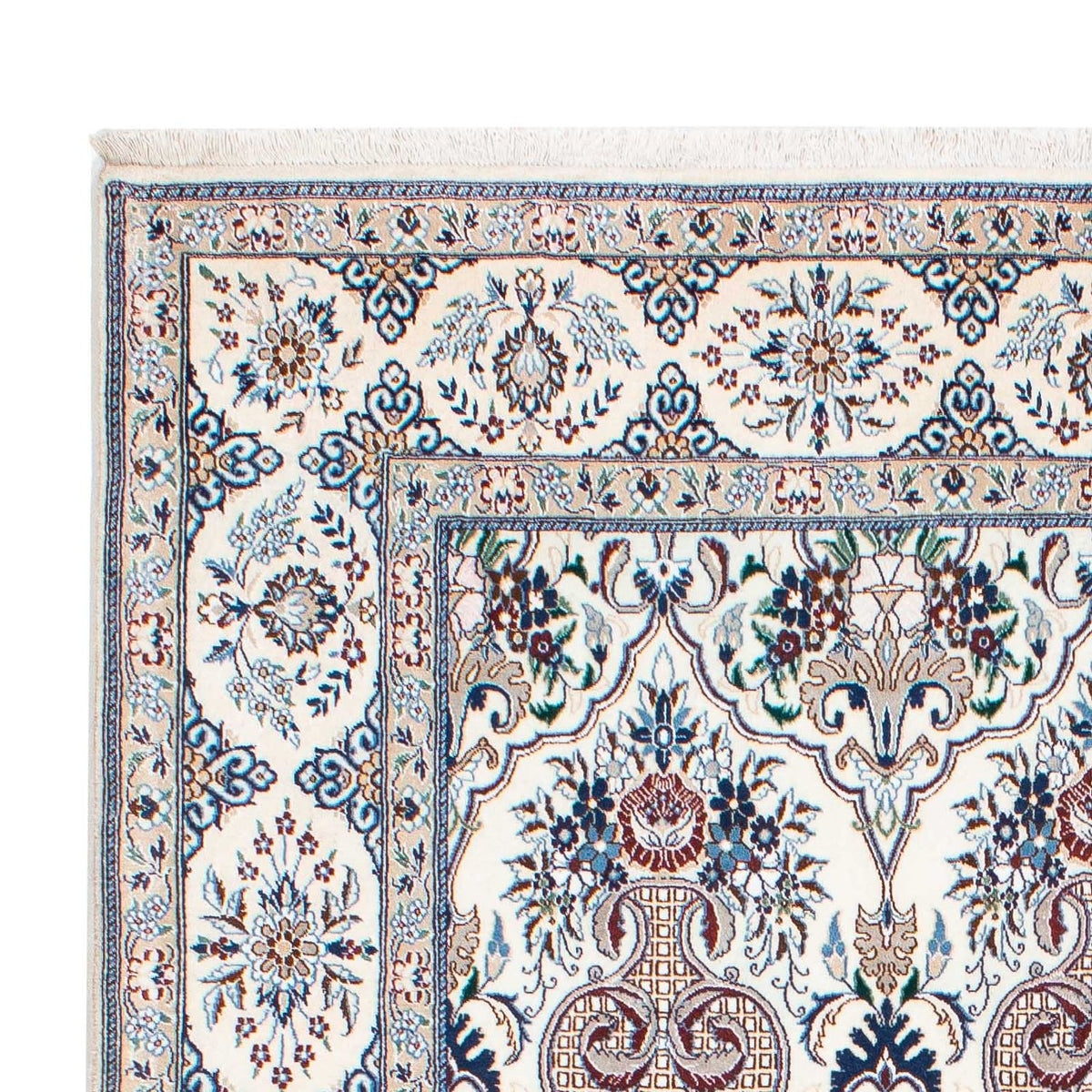 Persisk tæppe - Nain - Royal - 236 x 153 cm - beige
