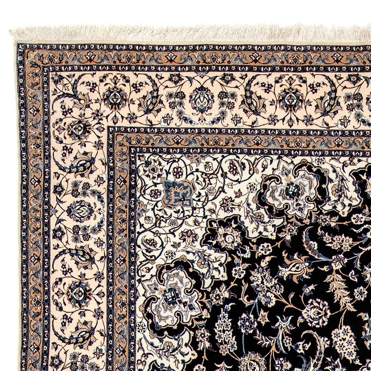Persisk tæppe - Nain - Premium - 322 x 217 cm - beige