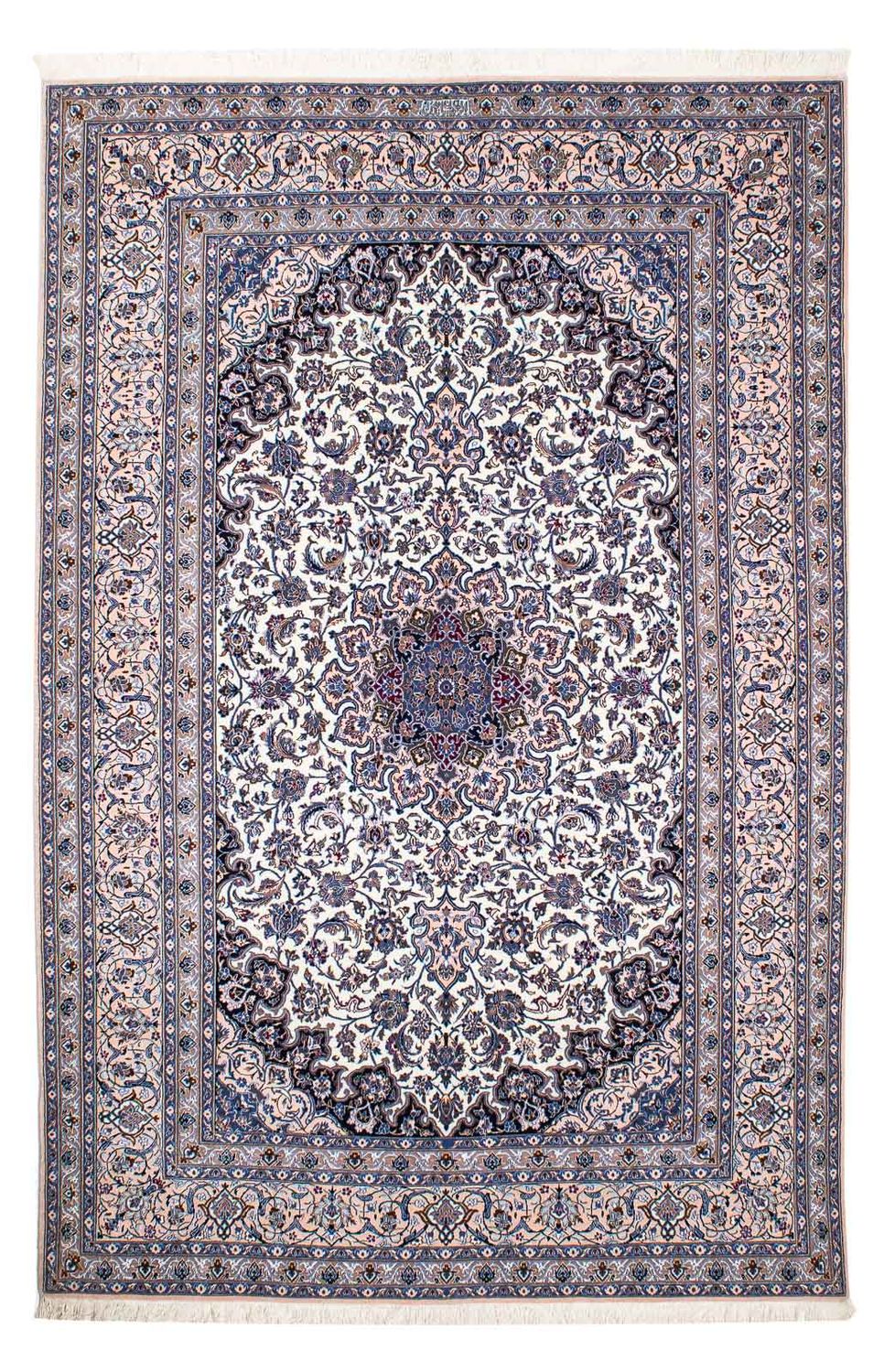 Persisk tæppe - Nain - Premium - 230 x 156 cm - beige