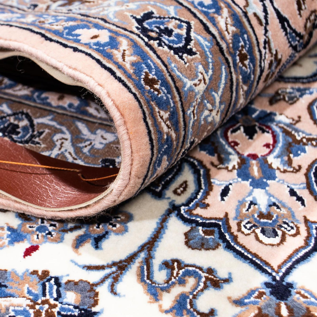 Persisk tæppe - Nain - Premium - 230 x 156 cm - beige