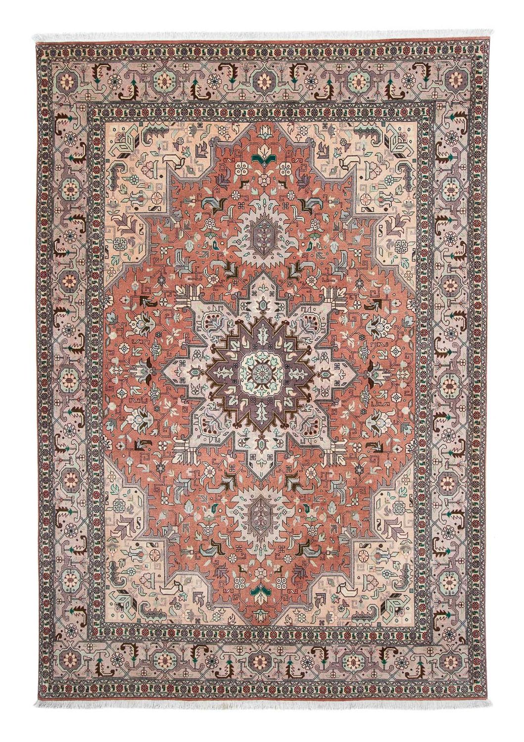 Persisk tæppe - Tabriz - Royal - 294 x 200 cm - beige