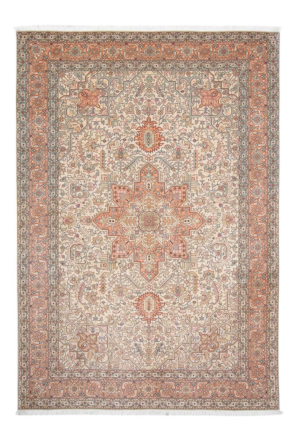Persisk tæppe - Tabriz - Royal - 302 x 205 cm - beige