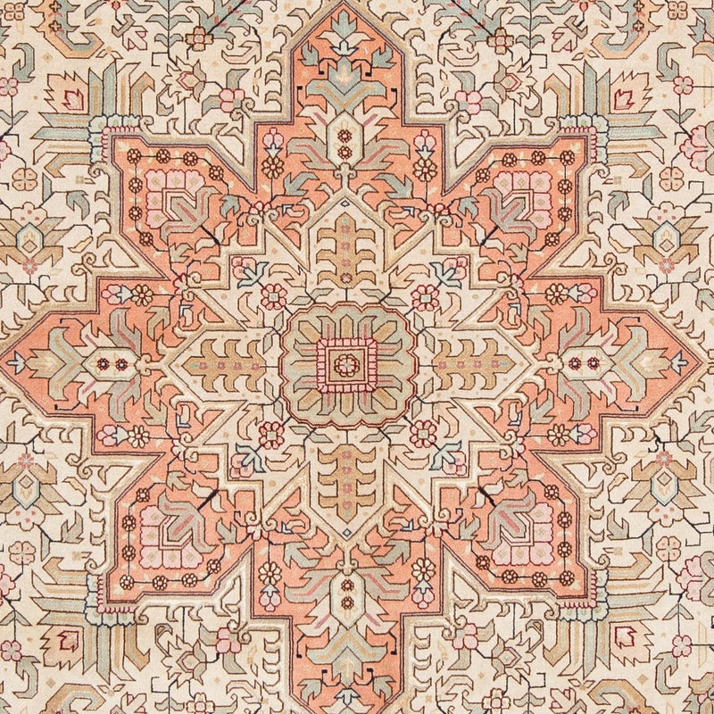 Persisk tæppe - Tabriz - Royal - 302 x 205 cm - beige