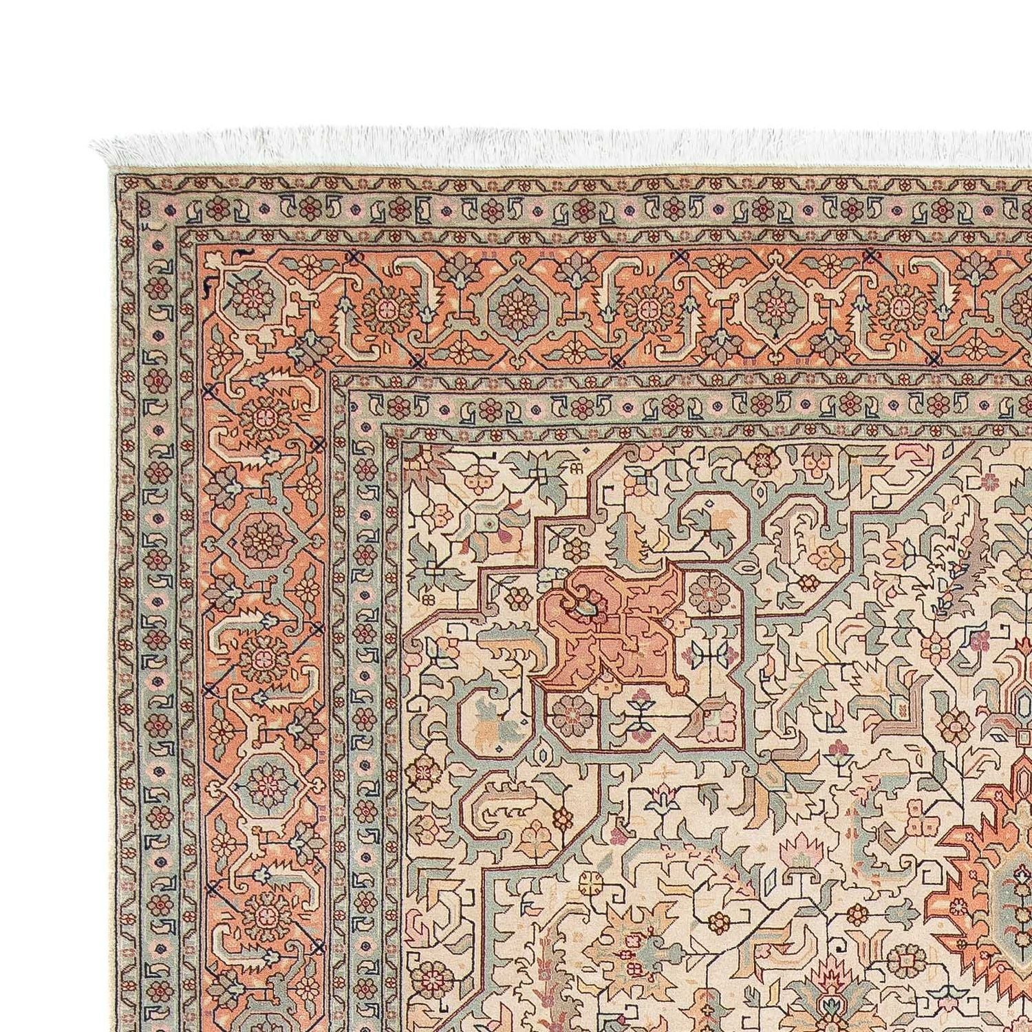 Persisk tæppe - Tabriz - Royal - 302 x 205 cm - beige