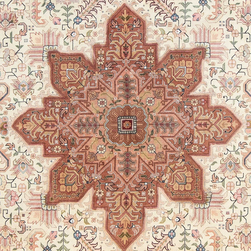 Persisk tæppe - Tabriz - 313 x 203 cm - brun
