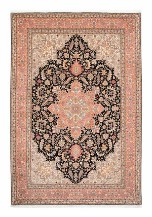 Persisk tæppe - Tabriz - Royal - 311 x 204 cm - mørkeblå