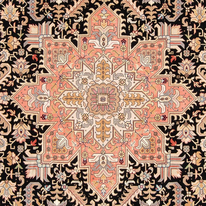 Persisk tæppe - Tabriz - Royal - 311 x 204 cm - mørkeblå