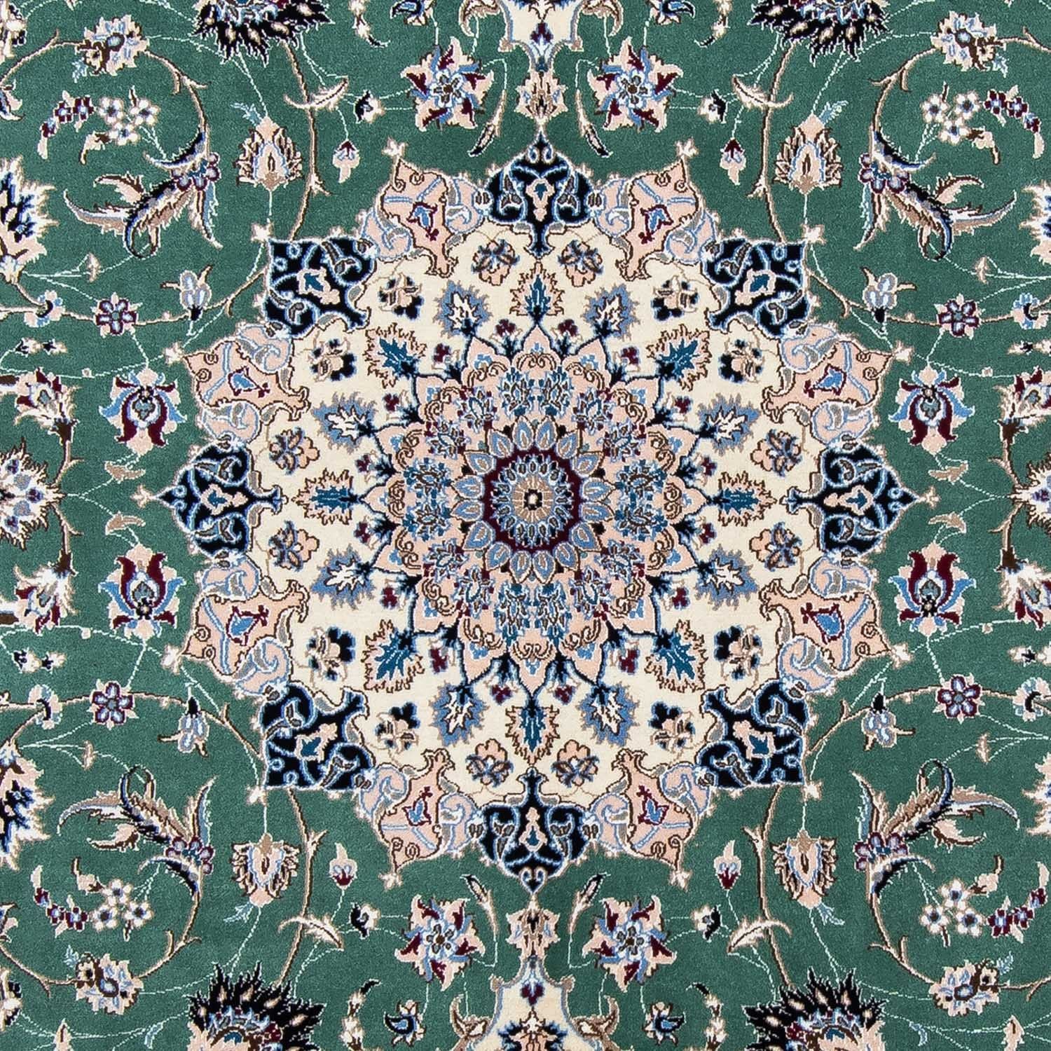 Persisk tæppe - Nain - Royal - 302 x 200 cm - grøn