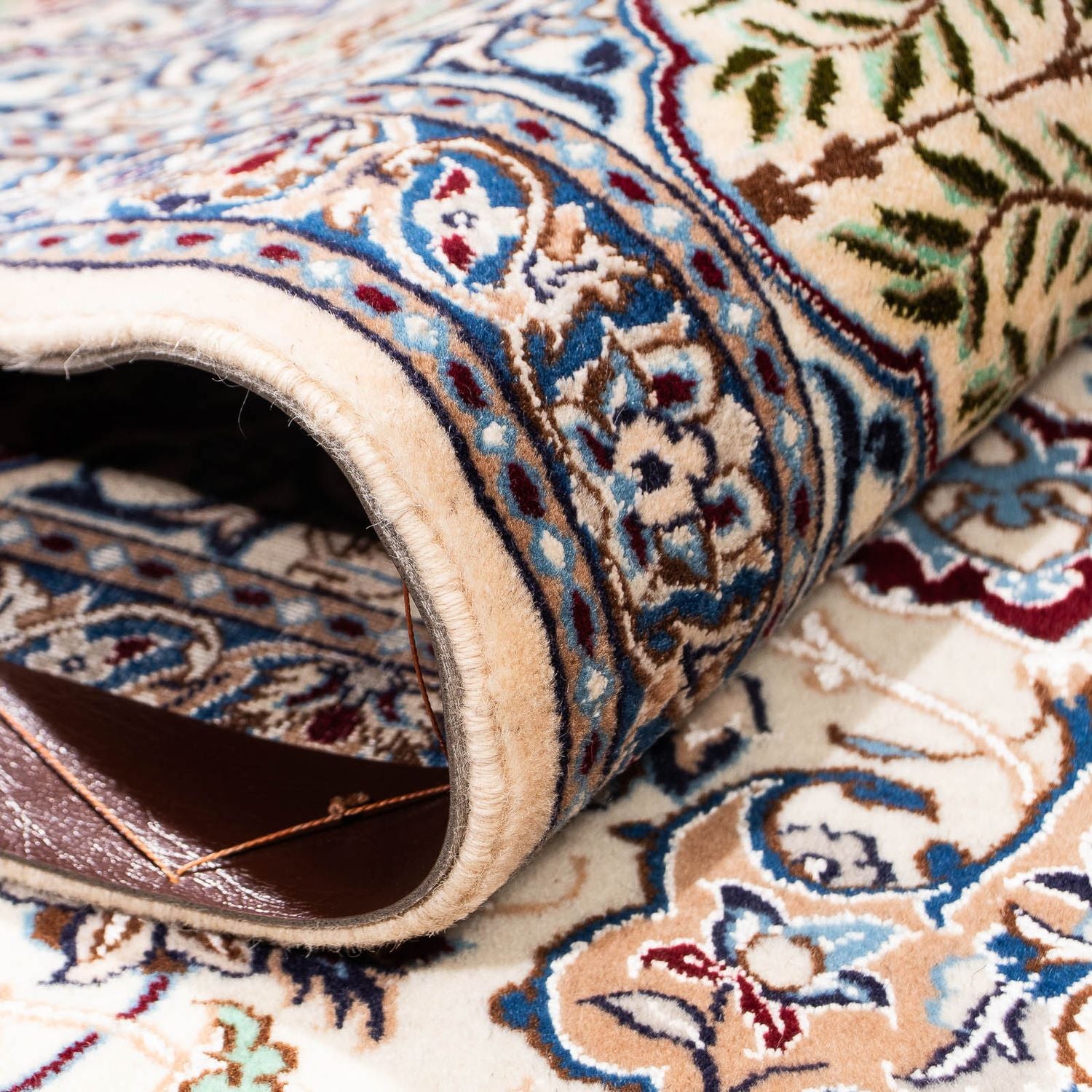 Persisk tæppe - Nain - Royal - 240 x 151 cm - beige