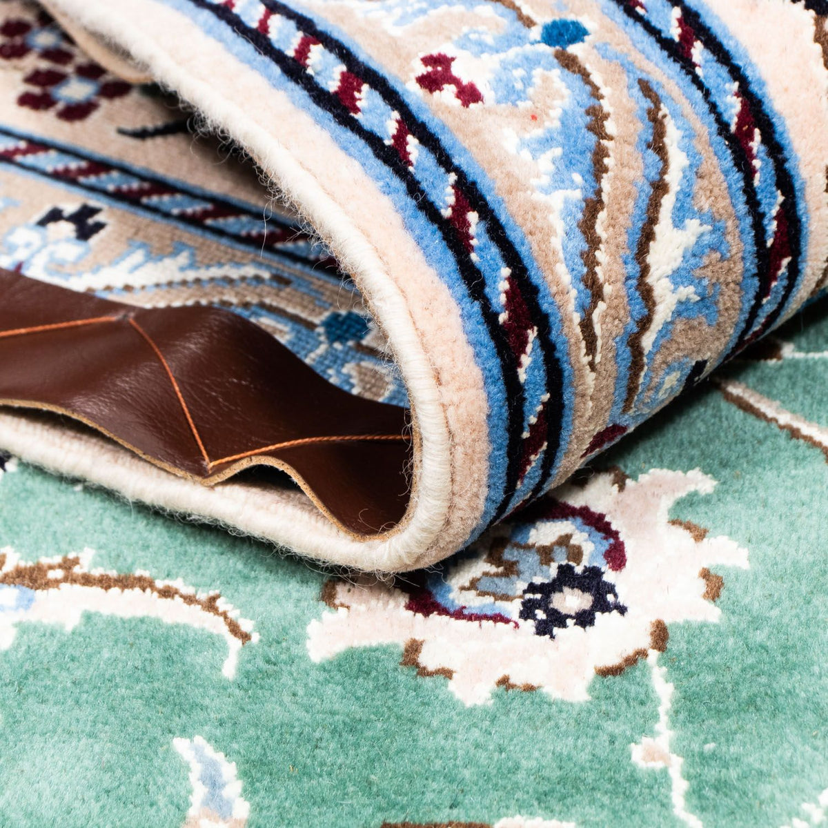 Persisk tæppe - Nain - Royal - 293 x 198 cm - grøn