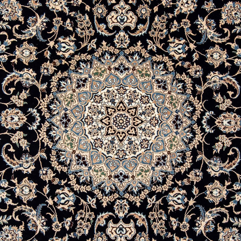 Persisk tæppe - Nain - Royal - 316 x 208 cm - mørkeblå