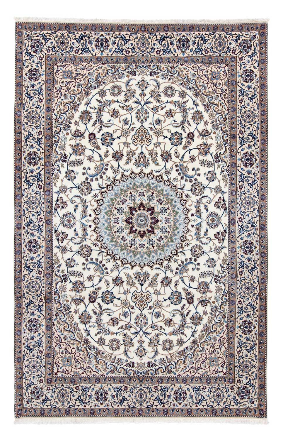 Persisk tæppe - Nain - Royal - 315 x 203 cm - beige