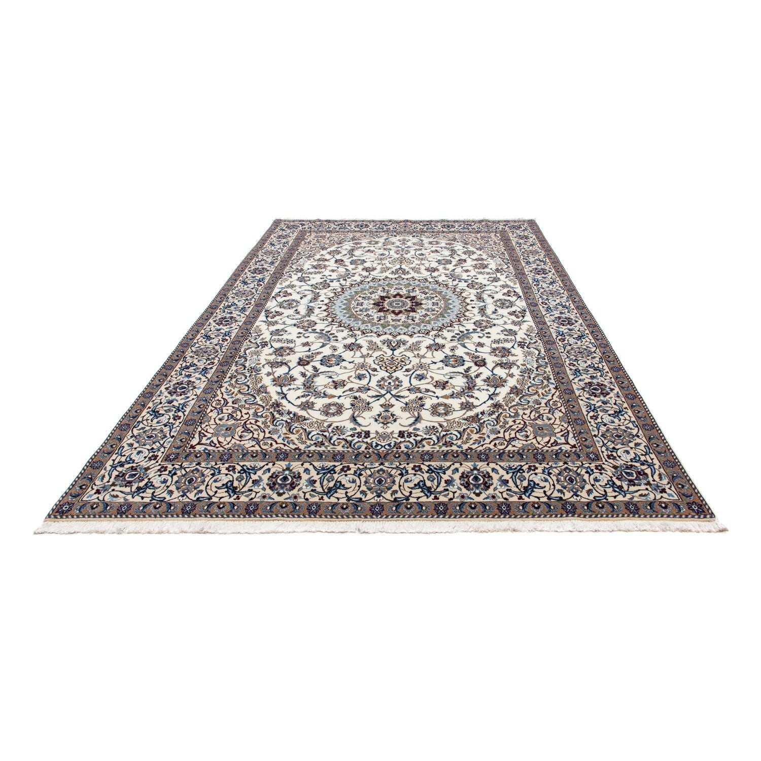 Persisk tæppe - Nain - Royal - 315 x 203 cm - beige
