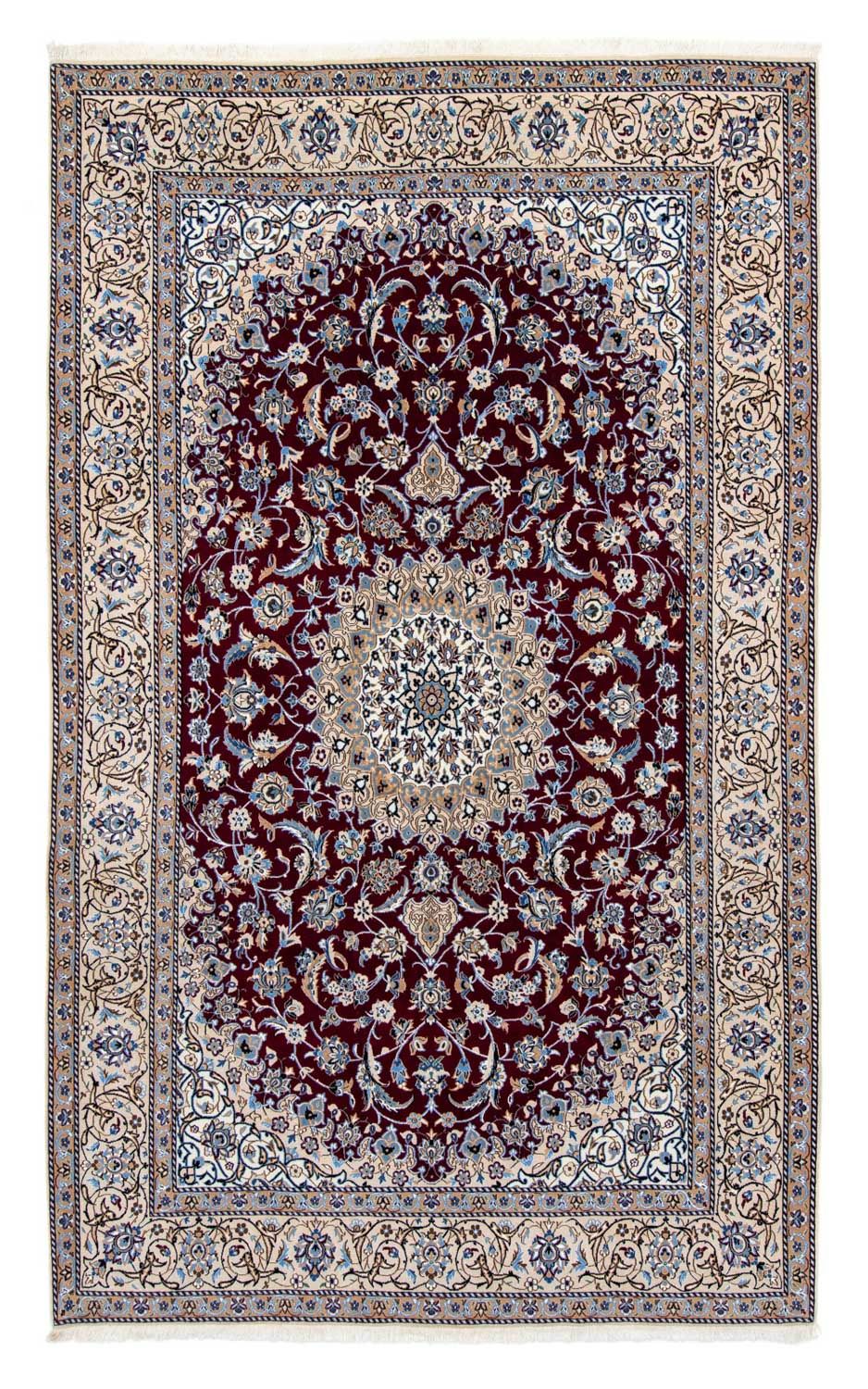 Persisk tæppe - Nain - Royal - 305 x 204 cm - rød