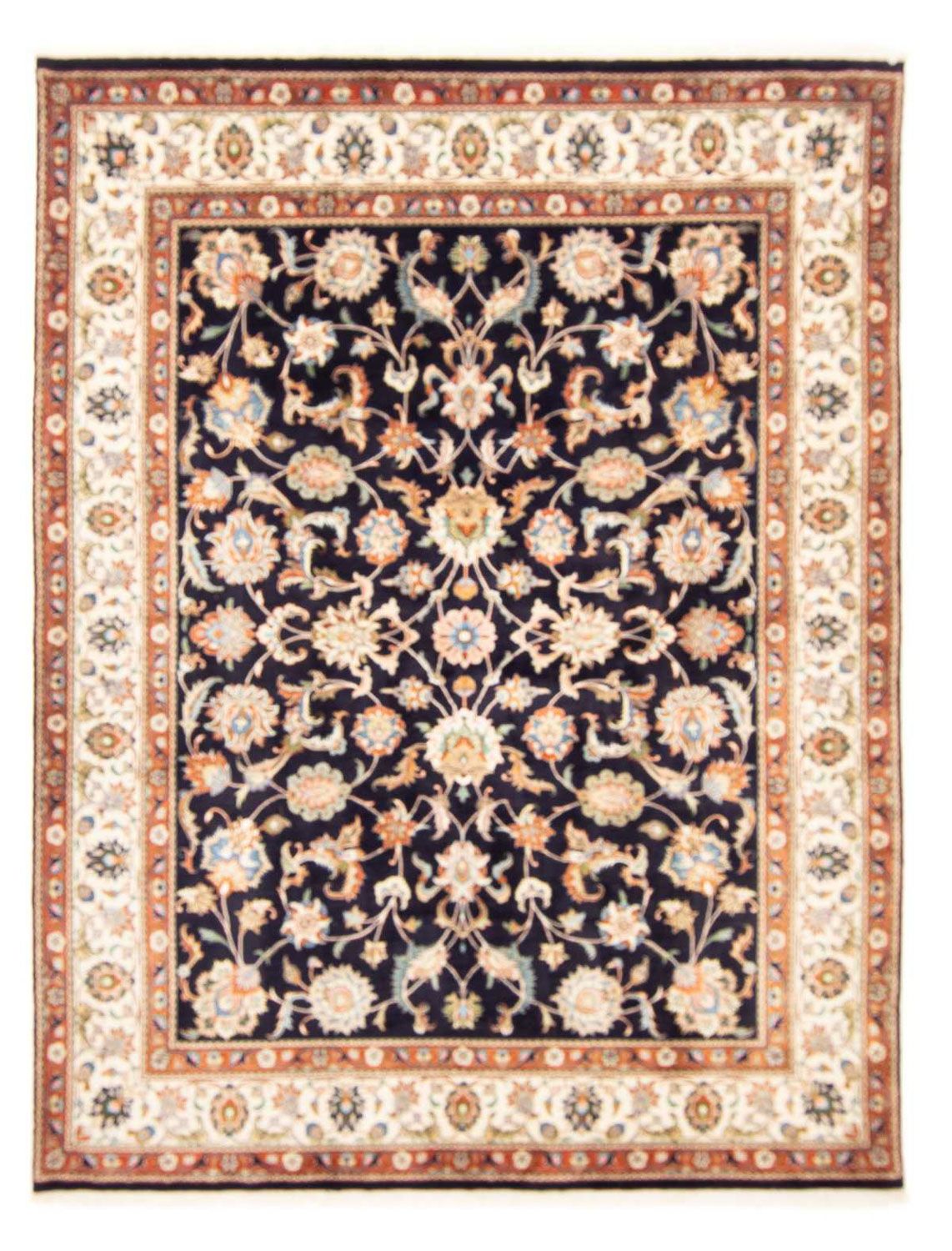 Persisk tæppe - Classic - 278 x 213 cm - mørkeblå